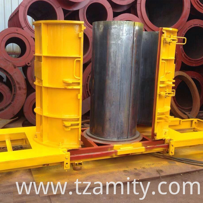 socket joint concrete pipe making machine precast inspection Wells drainage mould